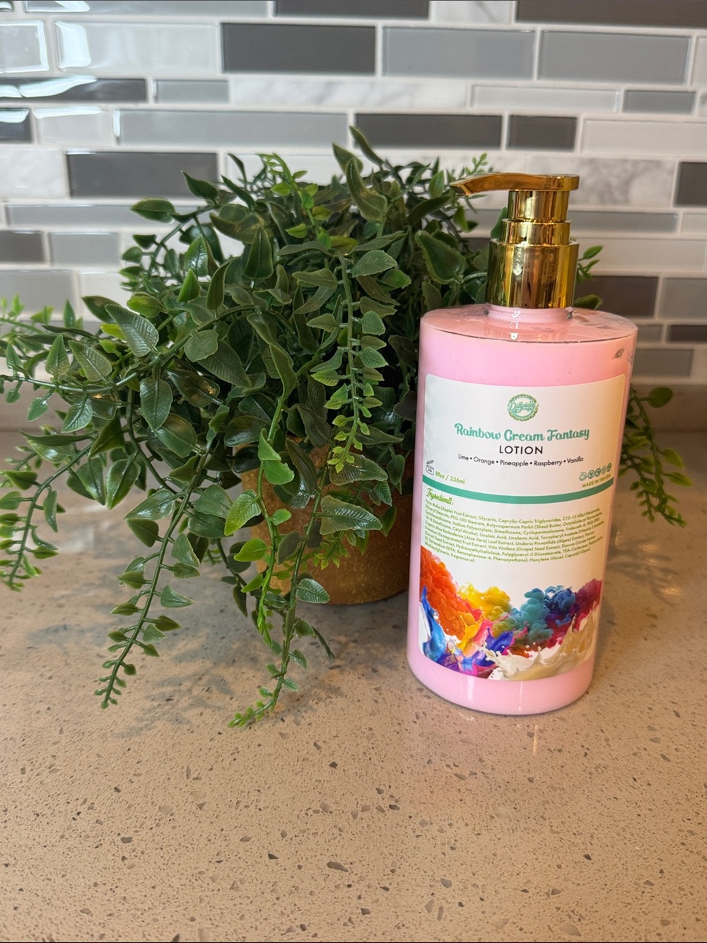 DILLPICKY RAINBOW CREAM FANTASY LOTION